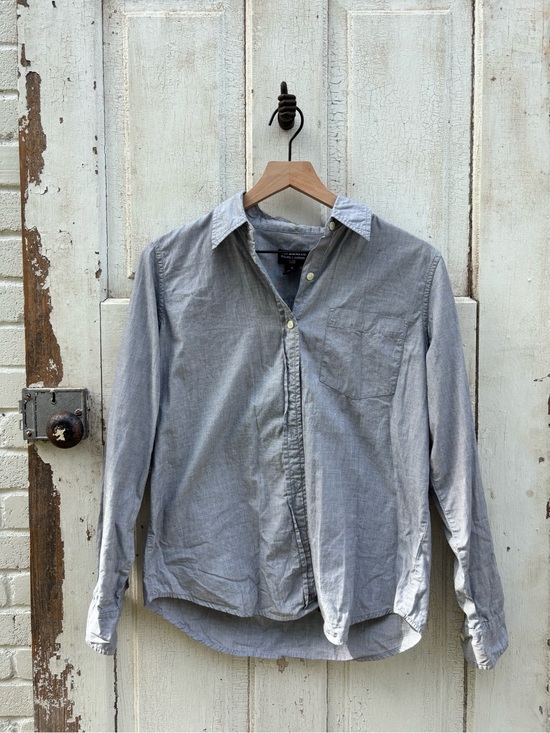 Polo Ralph Lauren Tops - Polo by Ralph Lauren Light Gray Women's Button-Down Shirt